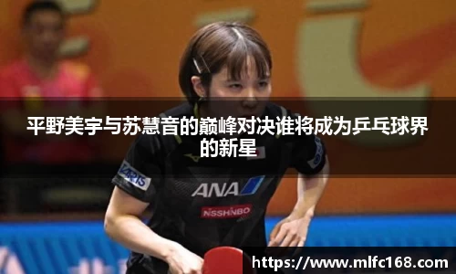 平野美宇与苏慧音的巅峰对决谁将成为乒乓球界的新星